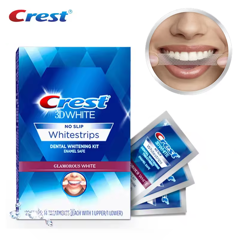 Teeth Whitening Crest - شرائط كريست 3D لتبييض الأسنان، شرائط