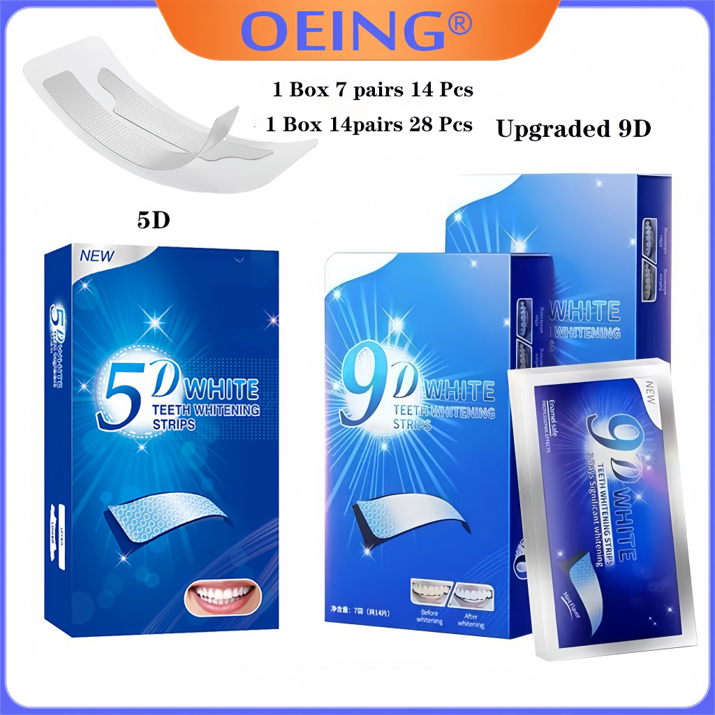 Teeth Whitening Effective - 9D 5D شريط تبييض الأسنان 14/28