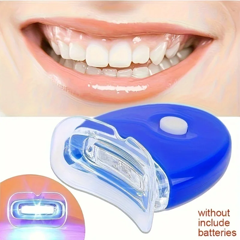 Teeth Whitening With Laser - تبييض الضوء الأزرق ضوء الأشعة فوق
