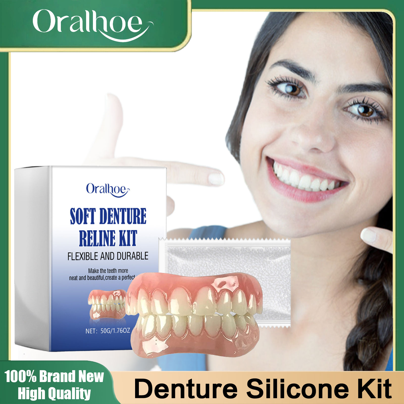 Teeth Whitening With Braces - مجموعة أدوات ريلين الأسنان الناعمة، مناسبة