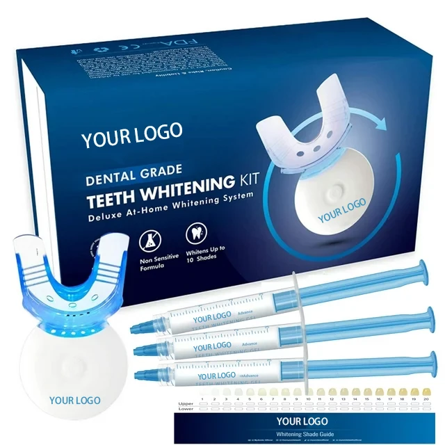 Teeth Whitening Kit At Home - طقم تنظيف عالي الجودة، أجهزة تبييض