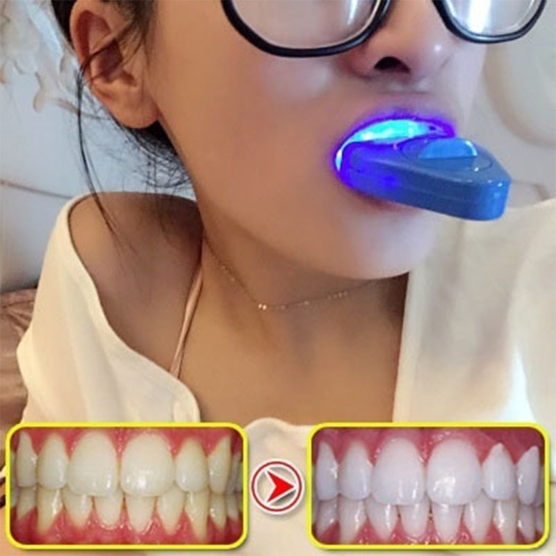 Teeth Whitening With Laser - مصباح تبييض الأسنان بتقنية LED، ضوء