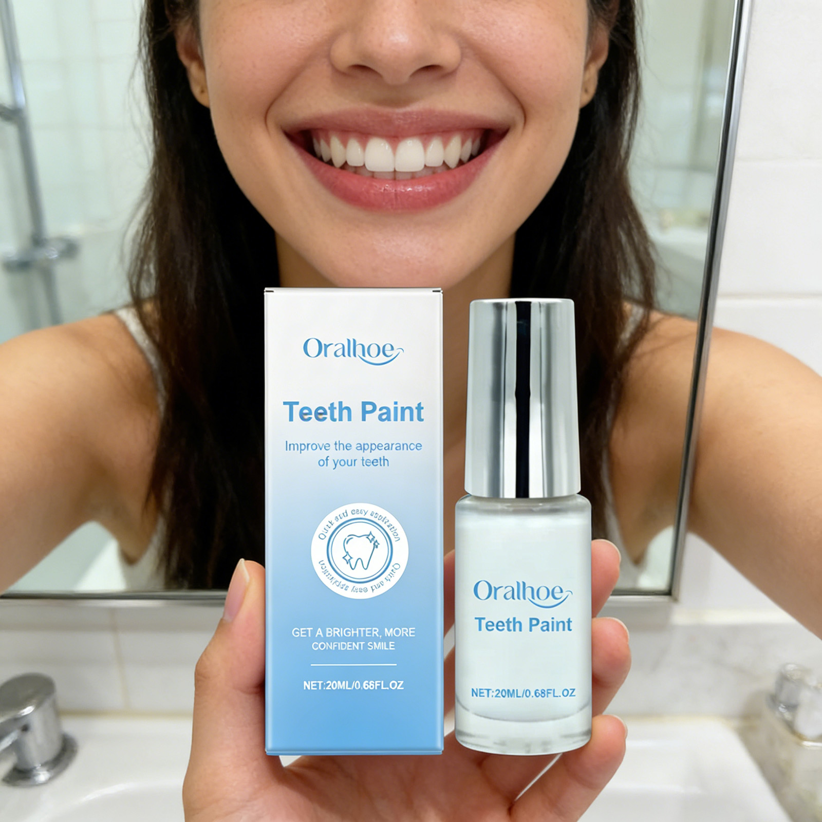 Teeth Whitening Instant - طلاء تبييض الأسنان 20 مل -