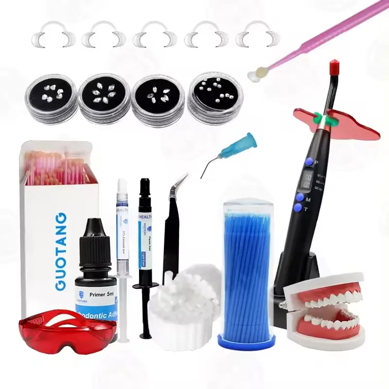 【CHIMU HOME】 طقم احترافي لتزيي - مراجعة Teeth Whitening Kit With Light وسعره