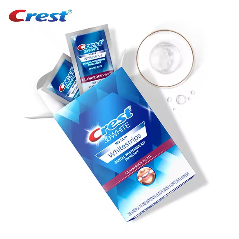 شرائط كريست 3D لتبييض الأسنان، - مراجعة Teeth Whitening Crest وسعره