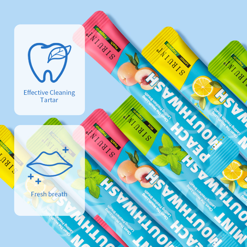 20 قطعة غسول الفم القابل للتصر - مراجعة Teeth Whitening Mouthwash وسعره