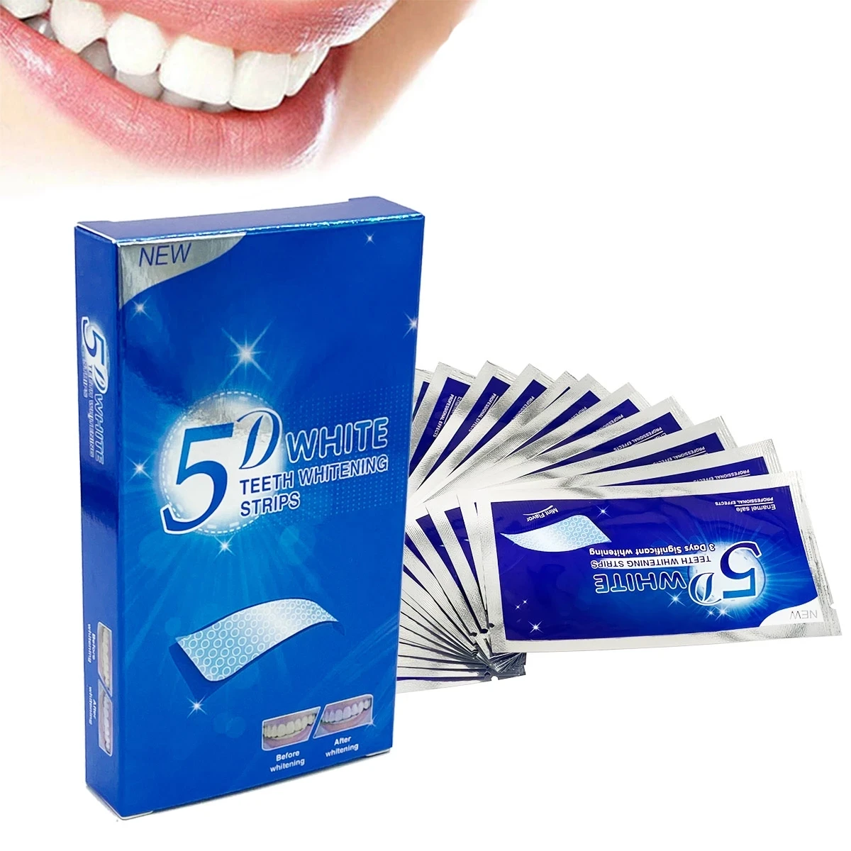 شرائط تبييض الأسنان البيضاء لل - مراجعة Teeth Whitening Price وسعره