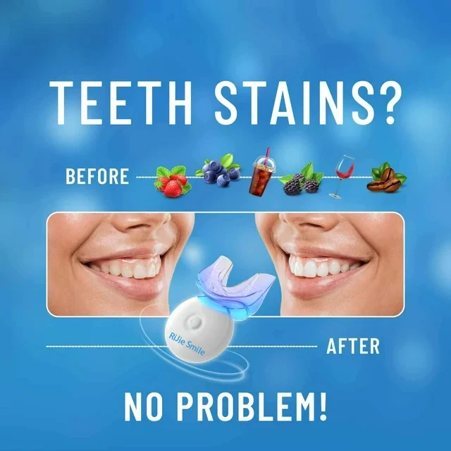 طقم تنظيف عالي الجودة، أجهزة ت - مراجعة Teeth Whitening Kit At Home وسعره