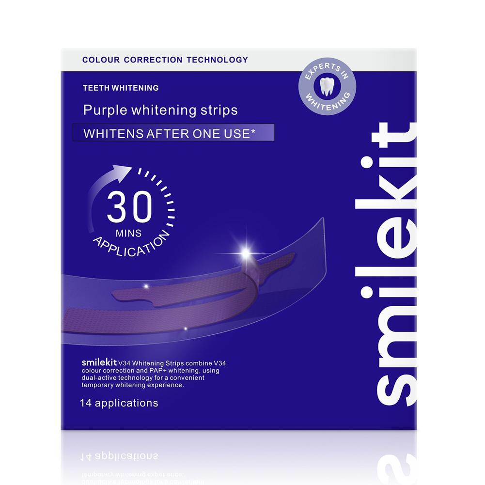  شرائط تبييض الأسنان Smilekit - مراجعة Teeth Whitening Crest وسعره