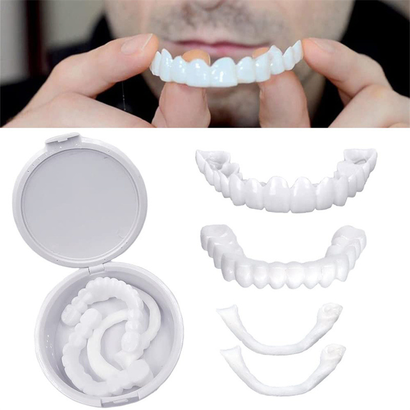 طقم أسنان اصطناعية مؤقتة لتبيي - مراجعة Teeth Whitening With Braces وسعره
