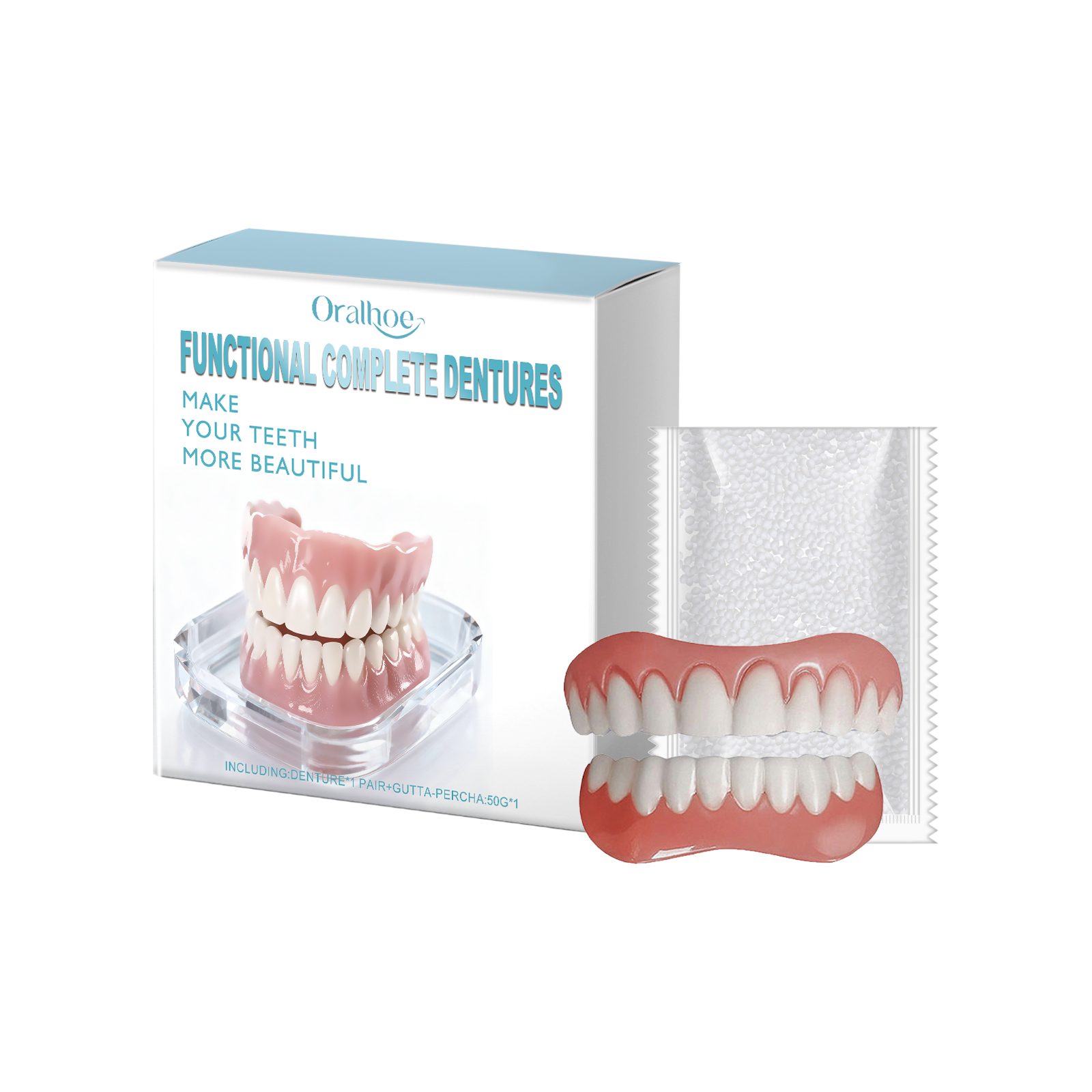 مجموعات تجميل الأسنان الكاذبة  - مراجعة Teeth Whitening With Braces وسعره