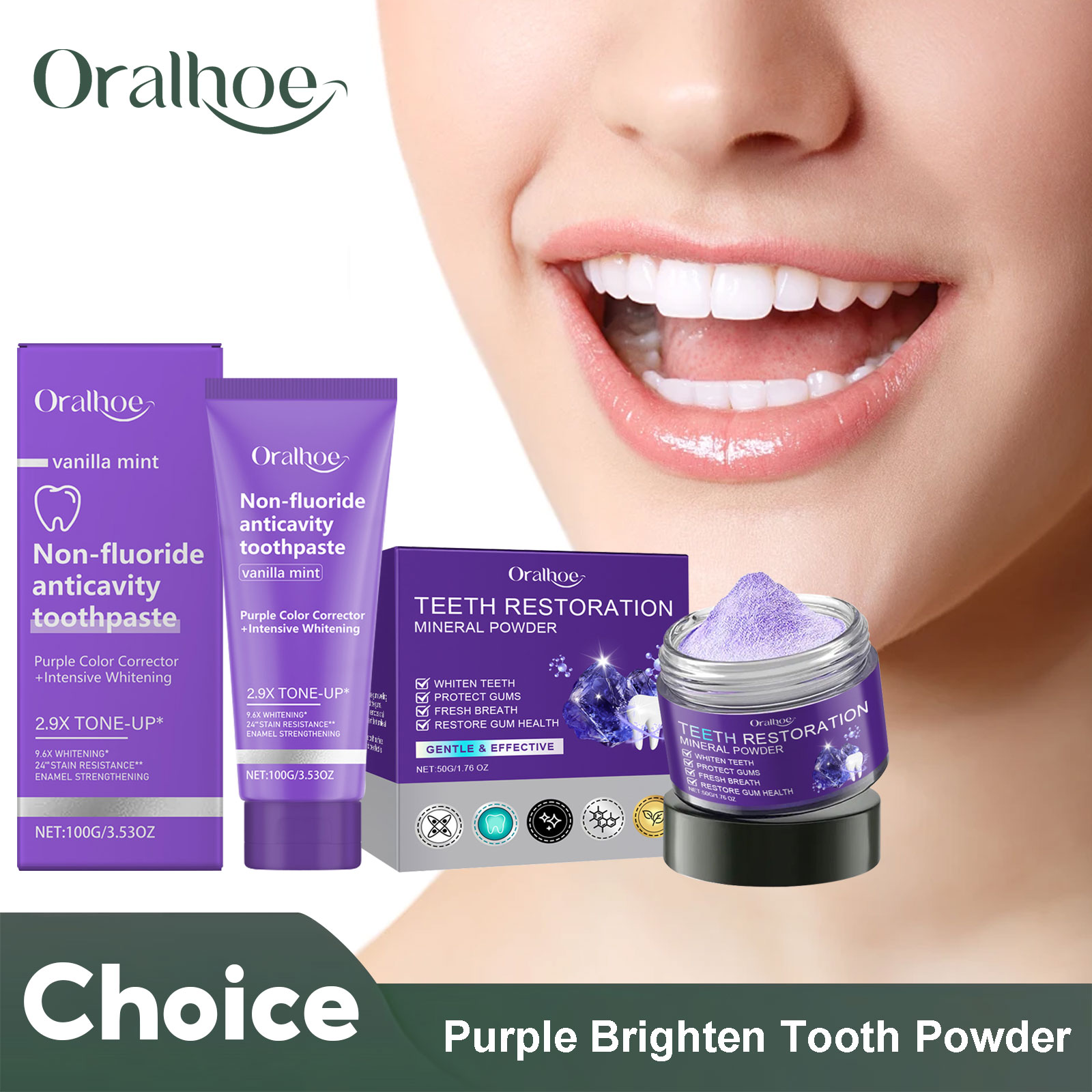 Teeth Restoration Mineral Powd - مراجعة Teeth Whitening Price وسعره