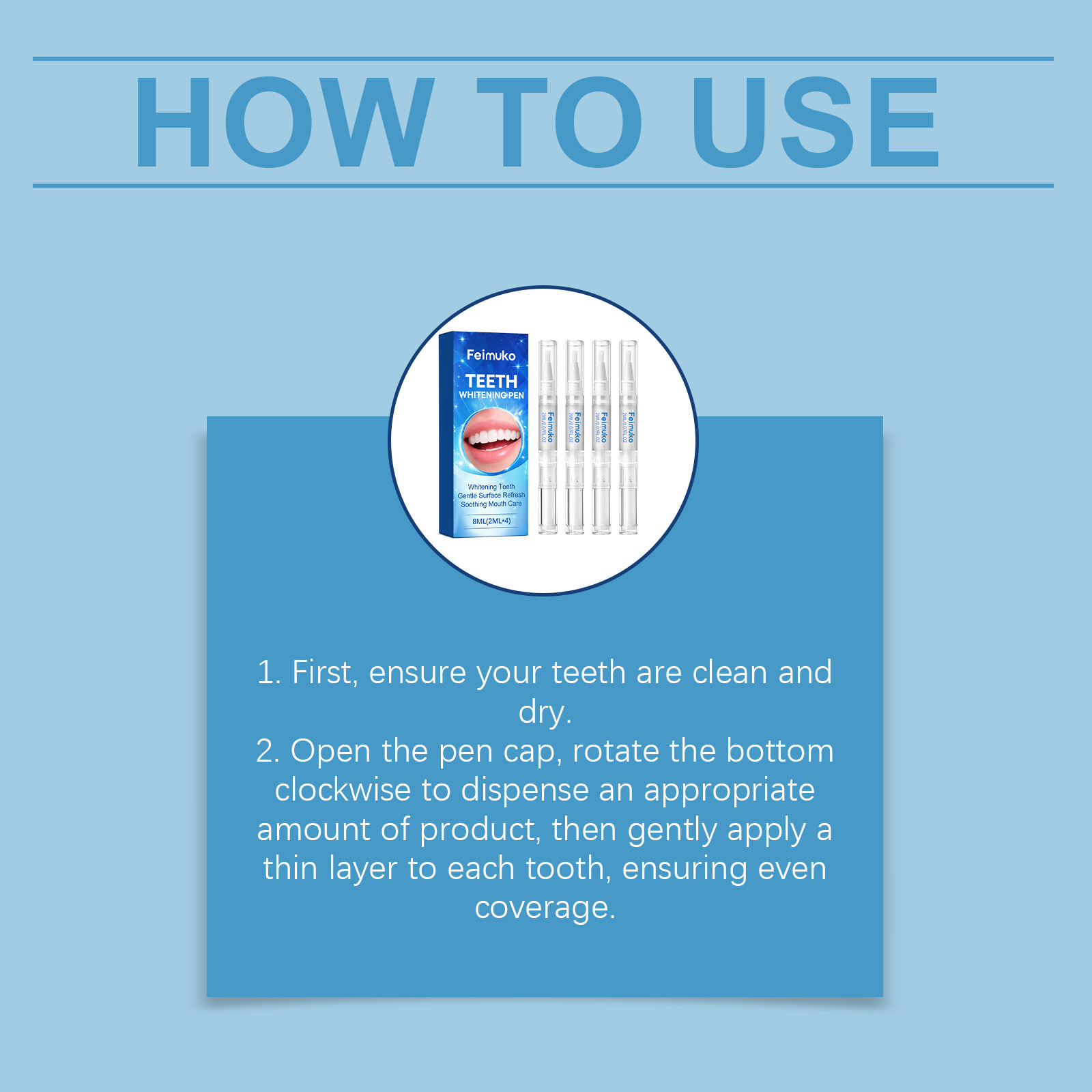 قلم تبييض الأسنان من فيموكو، م - مراجعة Teeth Whitening Kit At Home وسعره