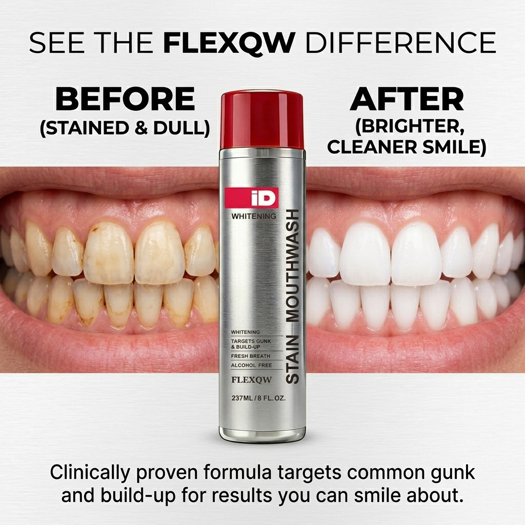 غسول الفم هيم سايل آي دي لتبيي - مراجعة Teeth Whitening Mouthwash وسعره