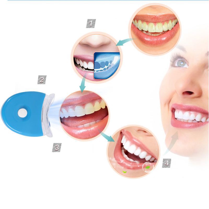 مصباح تبييض الأسنان بتقنية LED - مراجعة Teeth Whitening With Laser وسعره