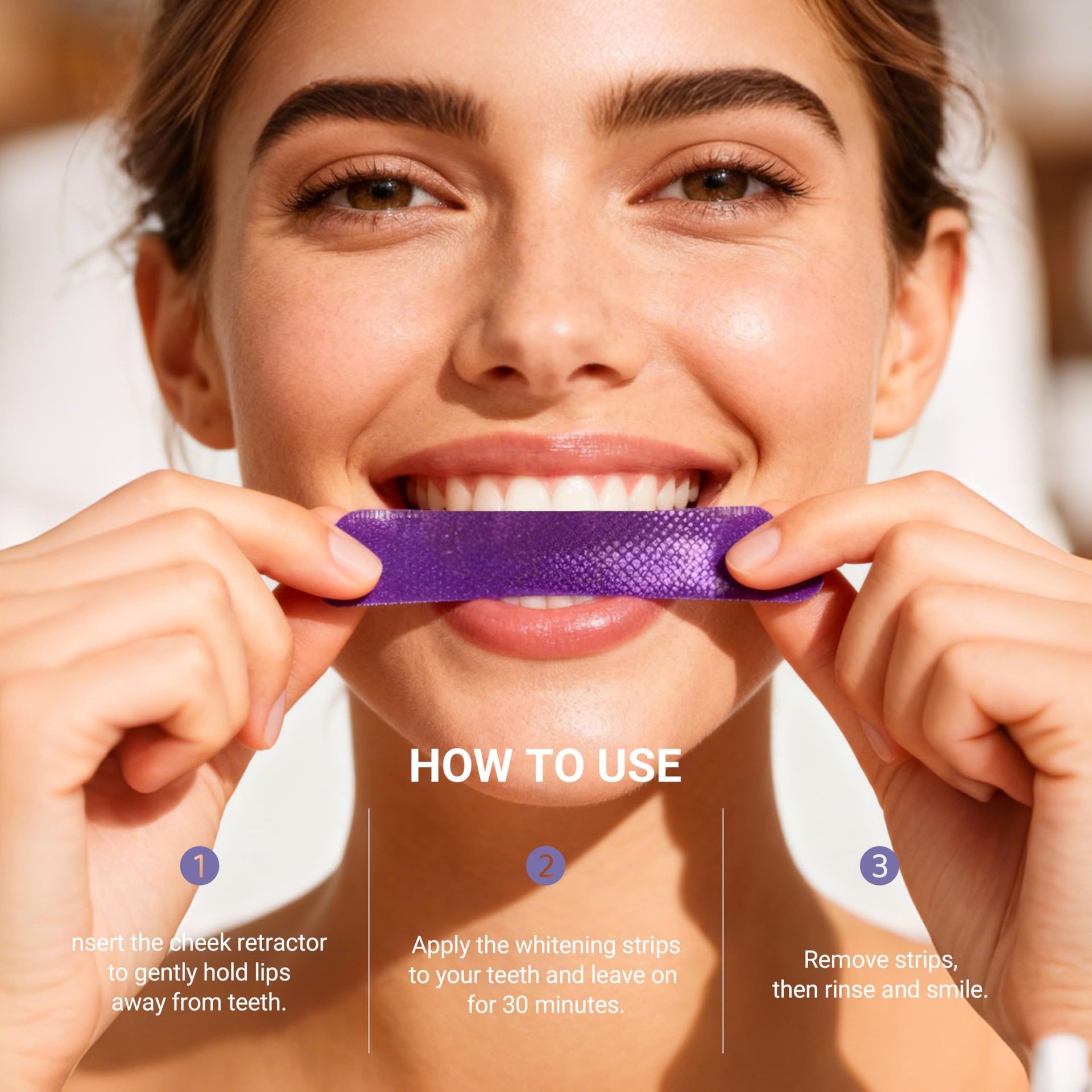 شرائط تبييض الأسنان باللون الأ - مراجعة Teeth Whitening Effective وسعره