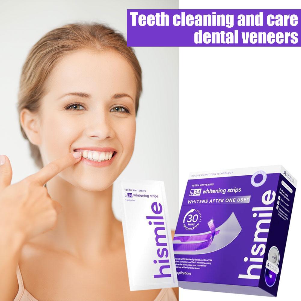 مجموعة هيميل V34 لتبييض الأسنا - مراجعة Teeth Whitening Crest وسعره