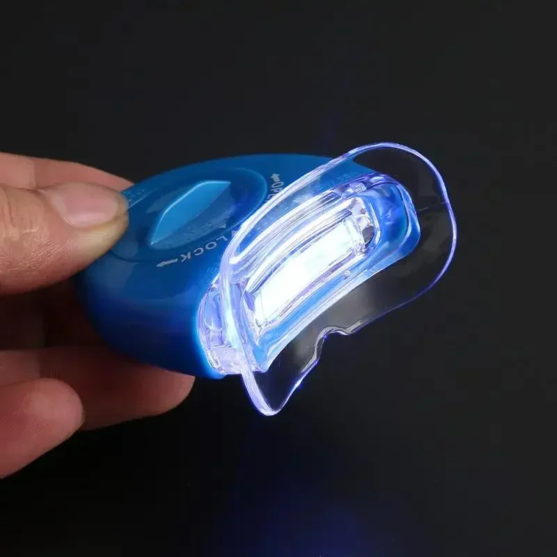 مصباح تبييض الأسنان LED صغير ا - مراجعة Teeth Whitening Laser Treatment وسعره