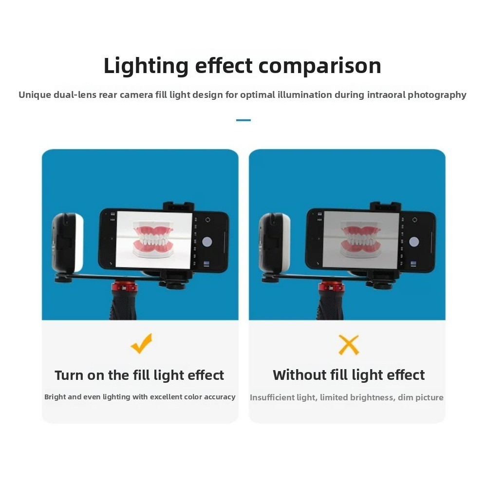 ضوء تصوير الأسنان، فلاش LED بل - مراجعة Teeth Whitening Kit With Light وسعره