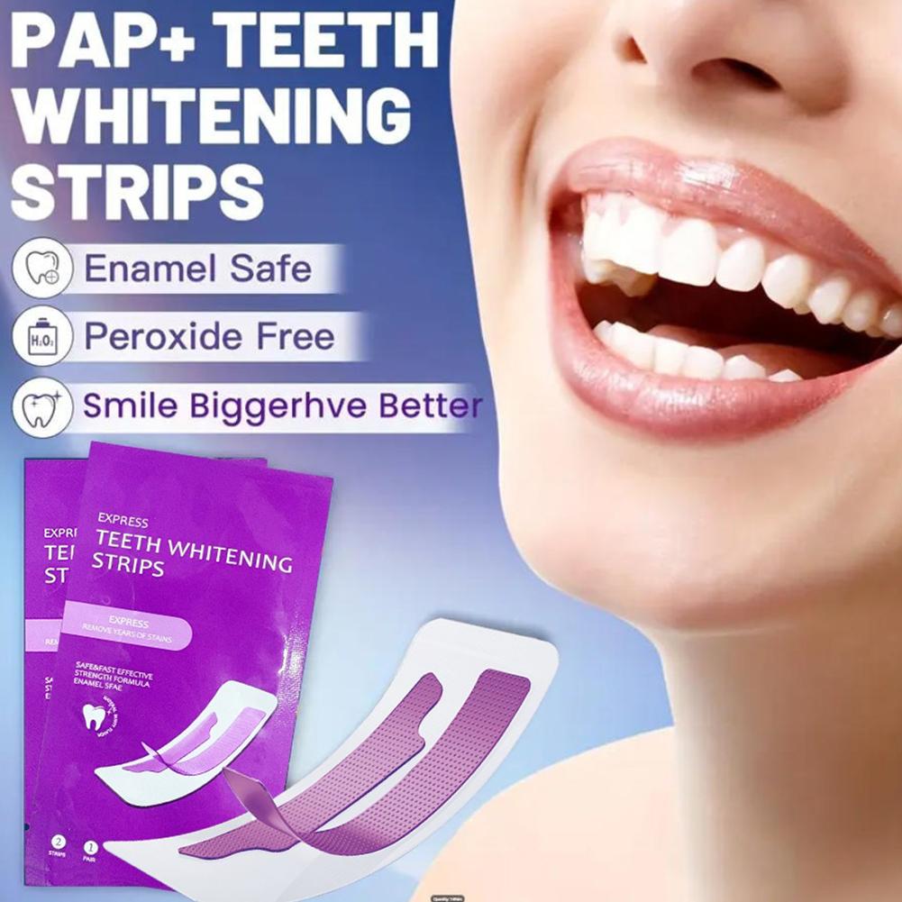 شريط تبييض الأسنان الأرجواني ب - مراجعة Teeth Whitening Instant وسعره