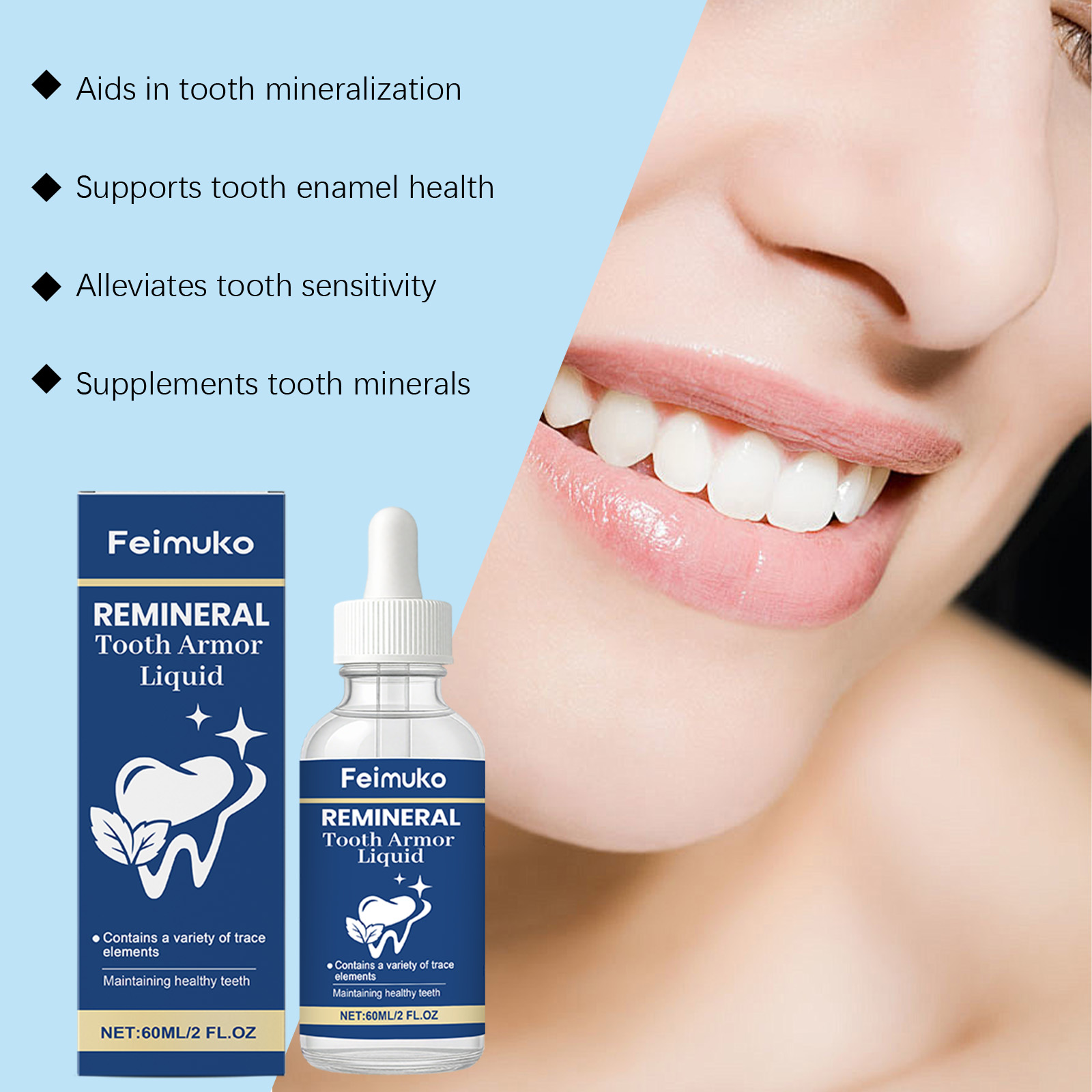 سائل العناية بالأسنان بالهيدرو - مراجعة Teeth Whitening Effective وسعره