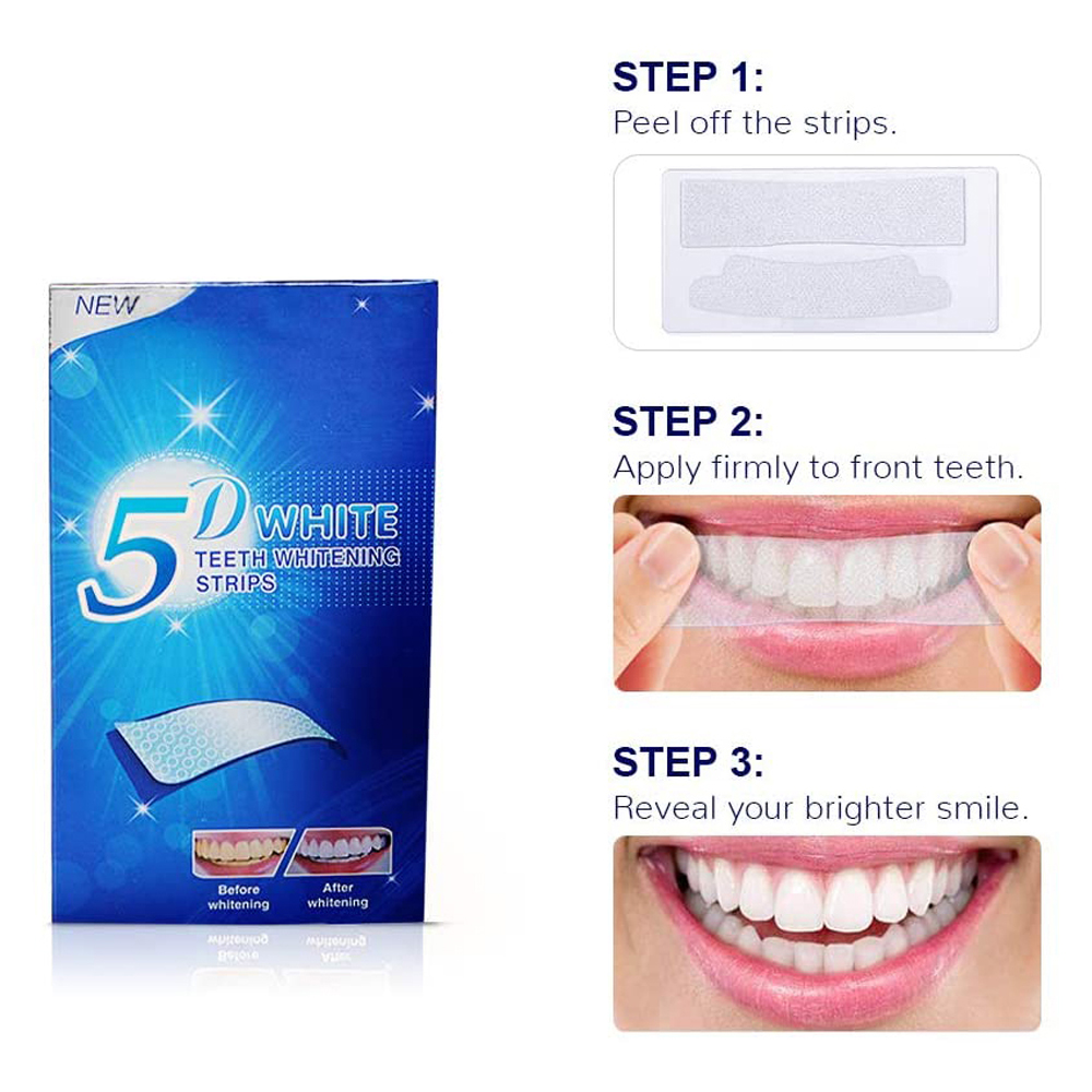 شرائط تبييض الأسنان البيضاء ثل - مراجعة Teeth Whitening Effective وسعره