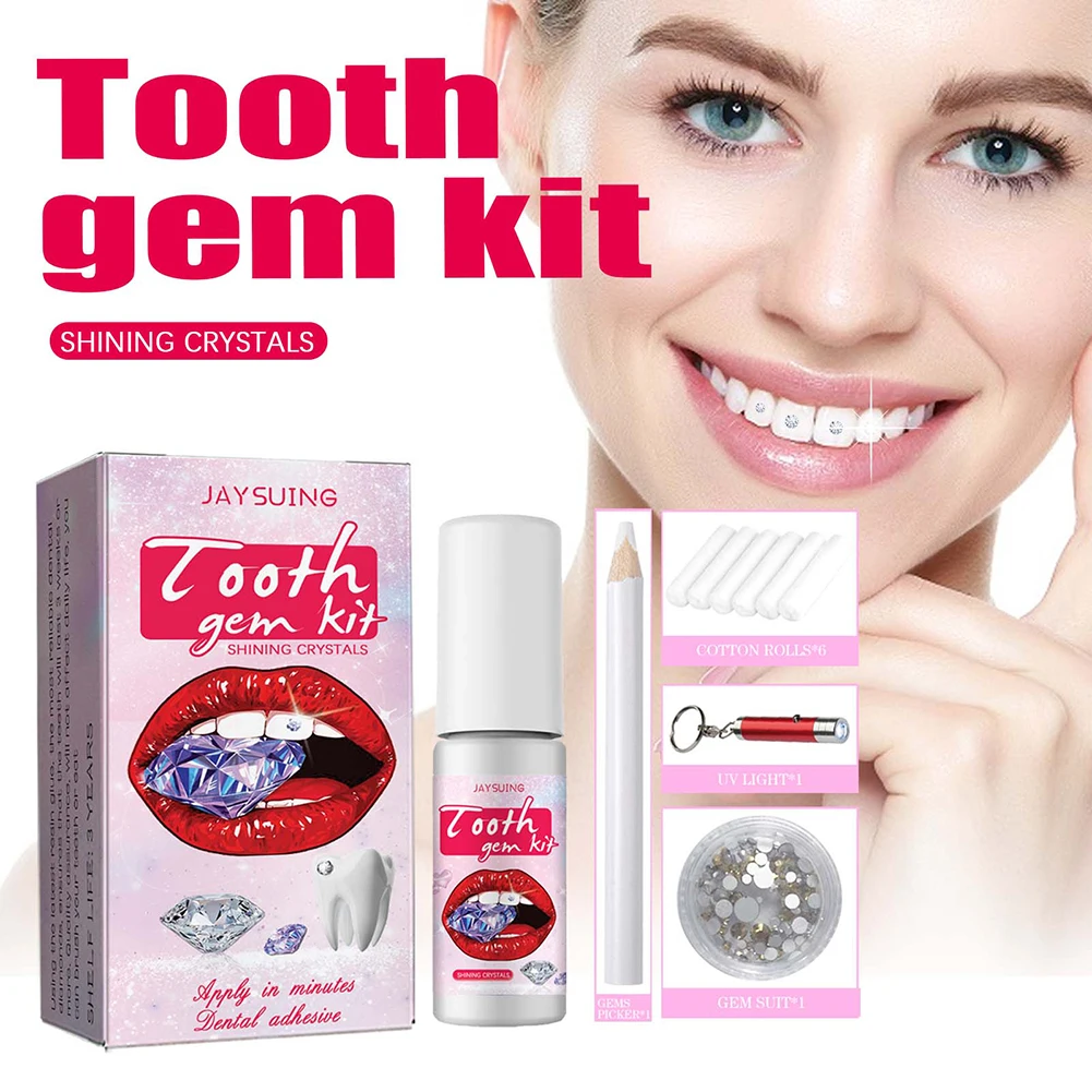 مجموعة أحجار كريمة الأسنان مع  - مراجعة Teeth Whitening Kit With Light وسعره