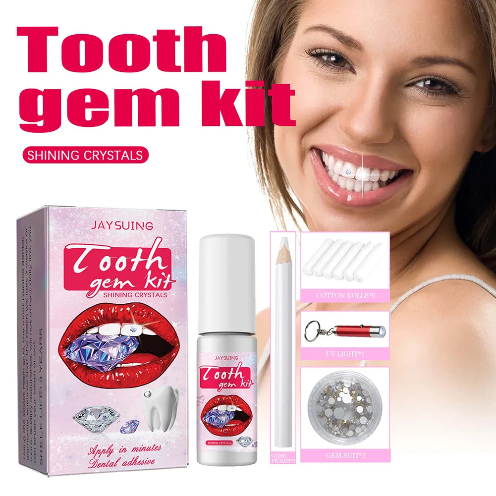 مجموعة أحجار كريمة الأسنان مع  - مراجعة Teeth Whitening Kit With Light وسعره